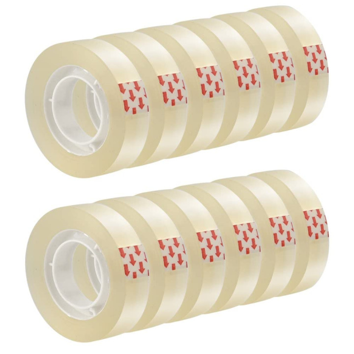 Transparent Cello Tape (Pack of 12 + 1)